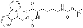 N-alpha-芴甲氧羰基-N-epsilon-叔丁氧羰基-L-賴氨酸