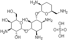 地貝卡星硫酸鹽