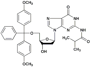 5'-O-(4,4'-二甲氧基三苯基)-N2-異丁酰基-2'-脫氧鳥甙