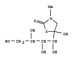 5-羥基-3-甲基-5-(1,2,3,4-四羥基丁基)-1,3-噻唑烷-2-硫酮