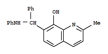 7-(alpha-苯胺基芐基)-2-甲基-8-喹啉醇