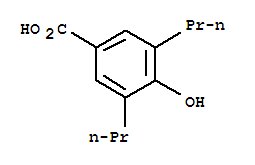 4-羥基-3,5-二丙基-苯甲酸