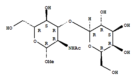 甲基 2-乙酰氨基-2-脫氧-3-O-己糖吡喃糖苷吡喃己糖苷