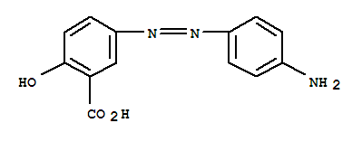 5-[(4-氨基苯基)偶氮]-2-羥基苯甲酸