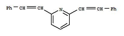 2,6-二(2-苯基乙烯基)吡啶