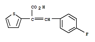 3-(4-氟苯基)-2-噻吩-2-丙烯酸