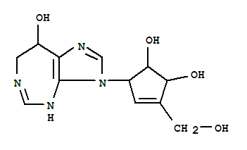 5-(8-羥基-7,8-二氫-4H-咪唑并[5,4-d][1,3]二氮雜卓-3-基)-3-(羥基甲基)環戊-3-烯-1,2-二醇
