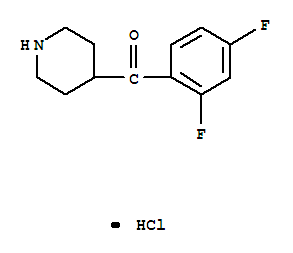 4-(2,4-二氟苯甲酰基)-哌啶鹽酸鹽