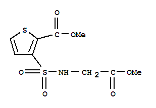 3-磺酰氨基乙酸甲酯-2-噻吩甲酸甲酯