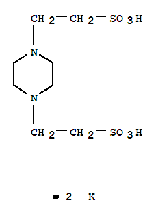 1,4-哌嗪二乙磺酸二鉀鹽; 哌嗪-N,N'-二(2-乙磺酸)二鉀鹽