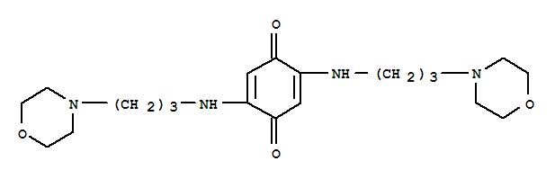 2,5-二(3-嗎啉-4-基丙基氨基)環己-2,5-二烯-1,4-二酮