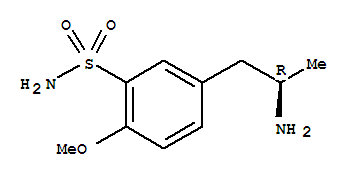 R-(-)-5-[2(2-氨基-2-甲基）乙基]-2-甲氧基苯基黃酰胺