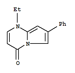 1-乙基-7-苯基吡咯并[2,1-b]嘧啶-4-酮