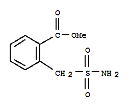 2-氨基磺酰甲基苯甲酸甲酯; 2-甲酸甲酯芐磺酰胺