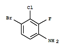 4-溴-3-氯-2-氟苯胺