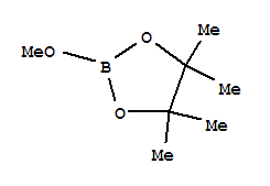 2-甲氧基-4,4,5,5-四甲基-1,3,2-二氧硼戊環