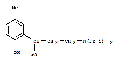 2-[3-(二異丙胺基)-1-苯丙基l]-4-甲基苯酚