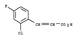 2-氯-4-氟肉桂酸