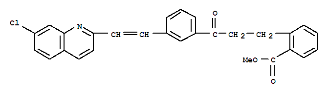 2-(3-(3-(2-(7-氯-2-喹啉基)-乙烯基)苯基)-(3-羰基)丙基)苯甲酸甲脂