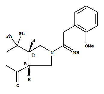 (3Ar,7ar)-八氫-2-[1-亞氨基-2-(2-甲氧基苯基)乙基]-7,7-二苯基-4H-異吲哚-4-酮