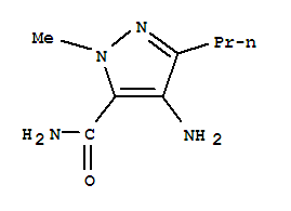 4-氨基-1-甲基-3-正丙基-1H-吡唑-5-甲酰胺