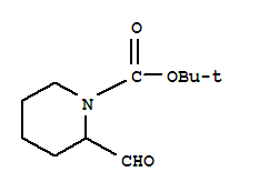 1-Boc-2-哌啶甲醛; 1-叔丁氧羰基-2-哌啶甲醛; 2-醛基哌啶-1-甲酸叔丁酯