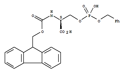 Fmoc-絲氨酸磷酸芐酯; N-芴甲氧羰基-O-(芐基磷酰基)-L-絲氨酸