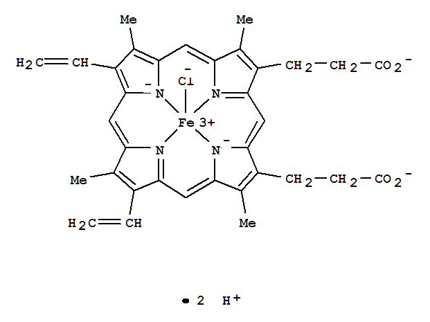 氯化血紅素卟啉鐵