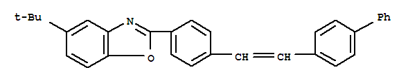 2-[4-(2-[1,1'-聯苯基]-4-基乙烯基)苯基]-5-叔-丁基苯并噁唑