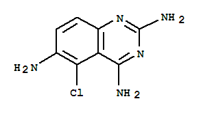 2,4,6-三氨基-5-氯喹唑啉