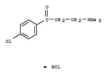 1-(4-氯苯基)-3-二甲胺基-1-丙酮鹽酸鹽