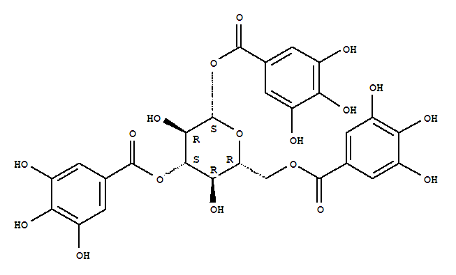 1，3，6-三沒食子酰葡萄糖