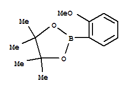 2-92-甲氧基苯基)-4,4,5,5-四甲基-1,3,2-二雜氧戊硼酸