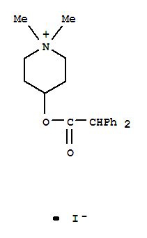 4-二苯乙酰氧基-N-甲基-哌啶甲碘化物