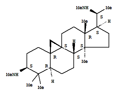 (3beta,5alpha,20S)-N,N',4,4,14-五甲基-9,19-環孕烷-3,20-二胺