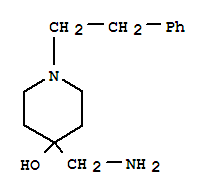 4-(氨基甲基)-1-(2-苯基乙基)-4-哌啶醇