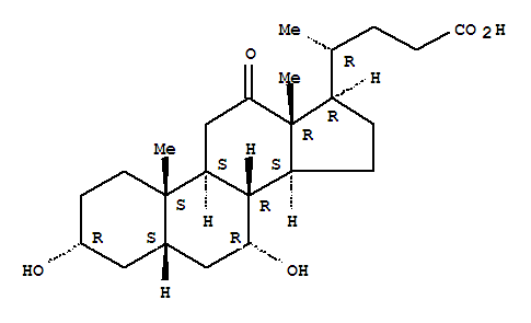 3α,7α-二羥基-12-羰基-5β-膽烷酸