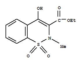 4-羥基-2-甲基-2H-1,2-苯并噻嗪-3-甲酸乙酯 1,1-二氧化物