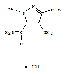 4-氨基-1-甲基-3-丙基吡唑-5-甲酰胺鹽酸鹽