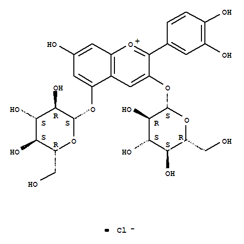 矢車菊素雙葡糖苷