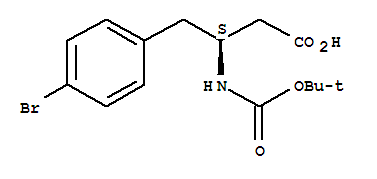 (S)-N-叔丁氧羰基-3-氨基-4-(4-溴苯基)丁酸