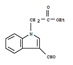 (3-甲酰基-1H-吲哚-1-基)乙酸乙酯