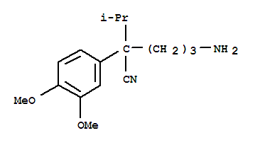 5-氨基-2-(3,4-二甲氧苯基)-2-(丙烷-2-基)戊腈