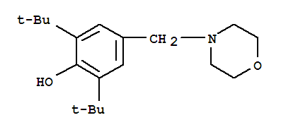 2,6-二叔-丁基-4-(嗎啉-4-基甲基)苯酚