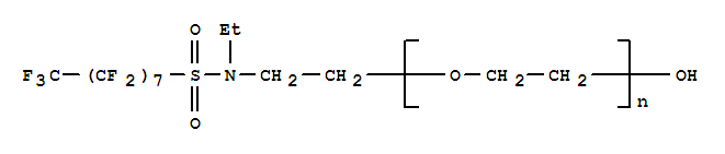 2-[乙基[(十七氟辛基)磺酰]氨基]乙醇聚氧乙烯醚; 2-[乙基[(十七氟辛基)磺酰]氨基]乙醇聚乙二醇醚