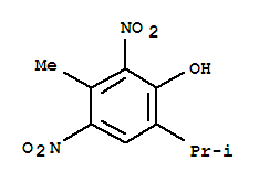 3-甲基-2,4-二硝基-6-丙-2-基苯酚