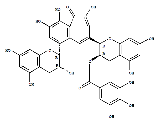 茶黃素 3-沒食子酸酯