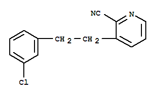 3-[2-(3-氯苯基)乙基]-2-吡啶甲腈