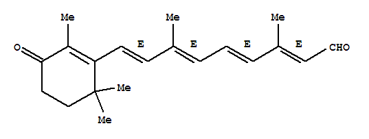 (2Z,4E,6Z,8E)-3,7-二甲基-9-(2,6,6-三甲基-3-氧代-1-環己烯基)壬-2,4,6,8-四烯醛