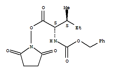 N-(苯基甲氧基羰基)-L-異亮氨酸 2,5-二氧代-1-吡咯烷基酯